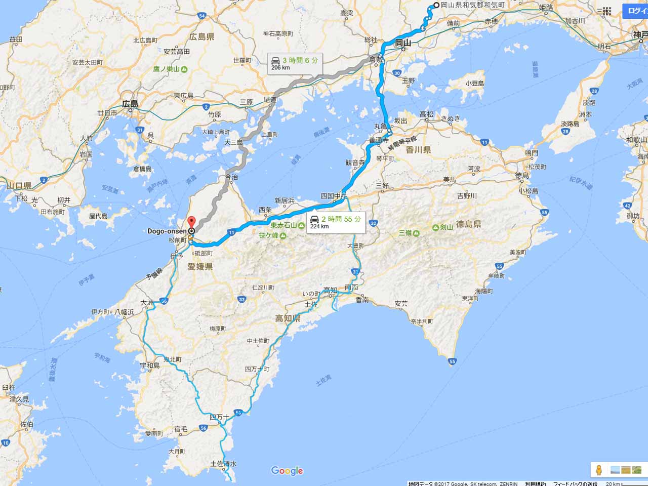 経路−地図