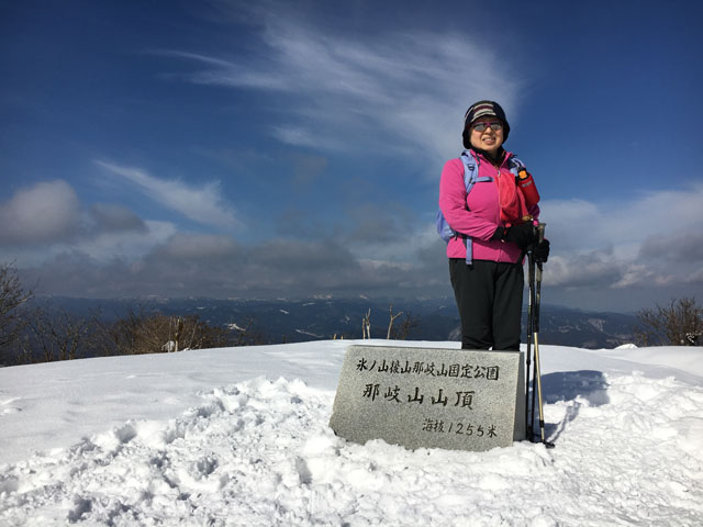 那岐山・雪-4