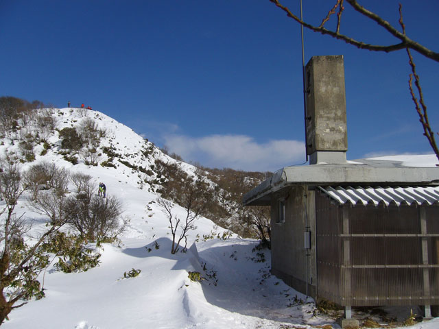 那岐山・雪-2