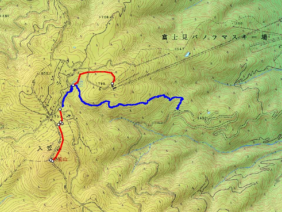 入笠山